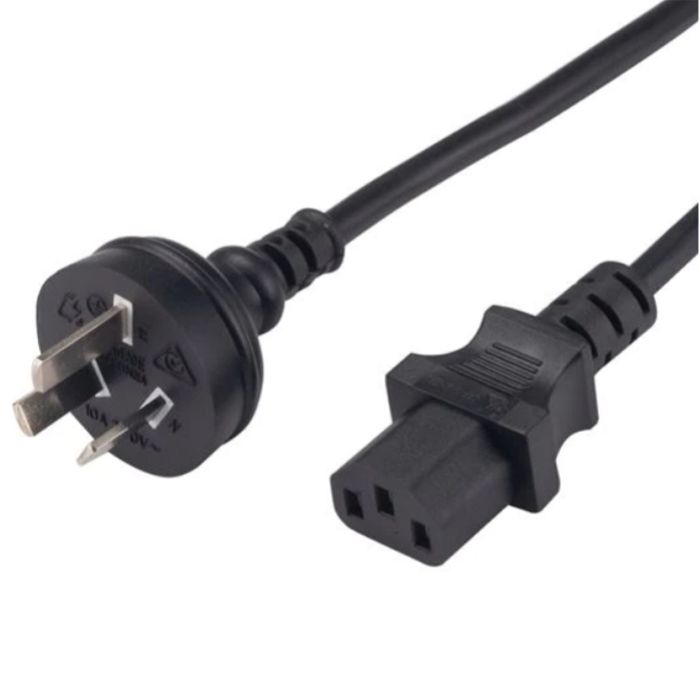 "KETTLE CORD" PWR CABLE 3PIN TO IEC C13 FEMALE 240V/10A (CAIEC)