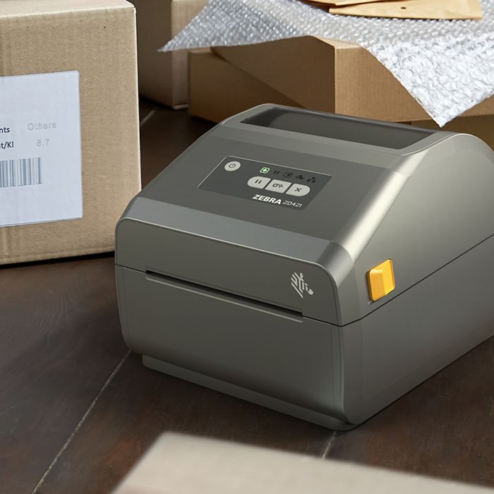 Zebra Label Printer Zd421d 203dpi Usb Peacock Bros 4359