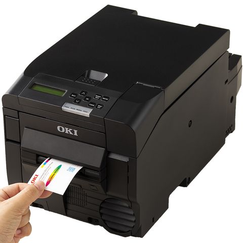 OKI PRO330S - COLOUR LABEL PRINTER.