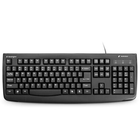 KENSINGTON PRO FIT USB WASHABLE KEYBOARD