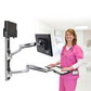 ERGOTRON LX SIT-STAND WALL MOUNT SYSTEM SMALL CPU HOLDER