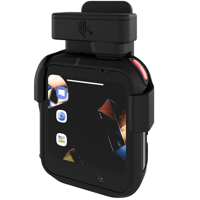 ZEBRA WS301 WEARABLE SCANNER 4/64 CLIP-MNT/3.5MM HEADSET/750MAH