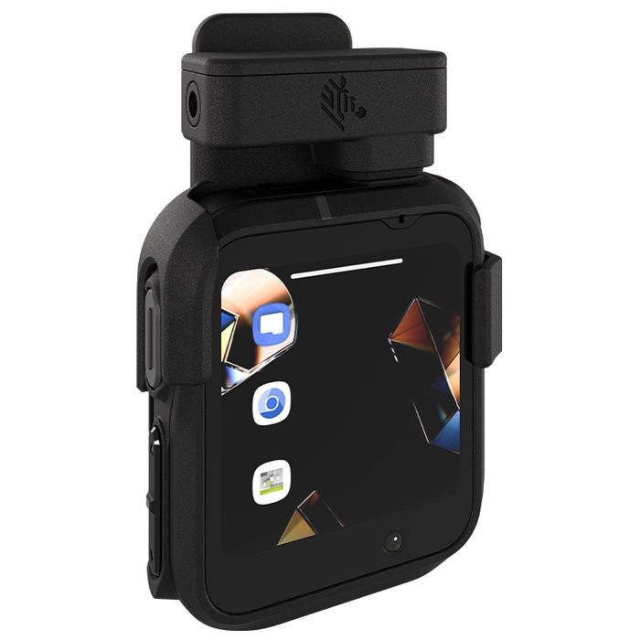 ZEBRA WS301 WEARABLE SCANNER 4/64 CLIP-MNT/3.5MM HEADSET/750MAH
