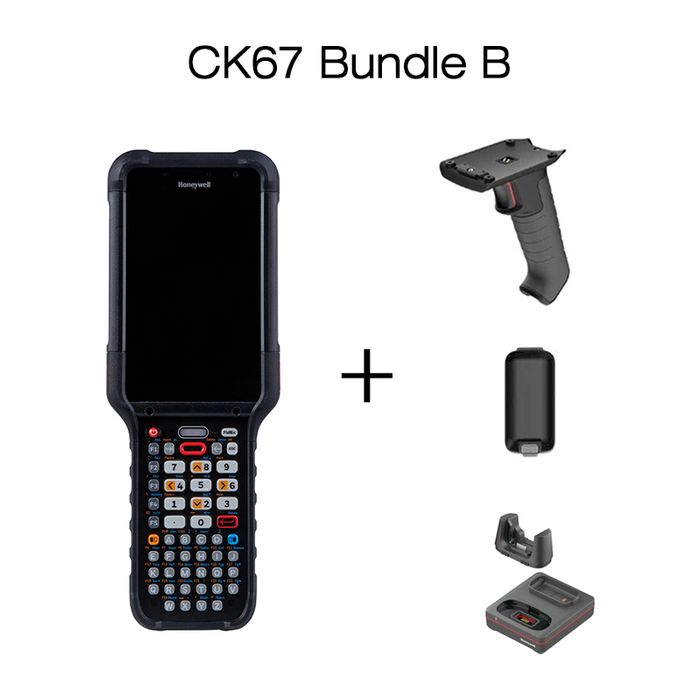 Honeywell CK67 ANDROID 8G/128GB 51KY 2D-FLEX WLAN BUNDLE-B