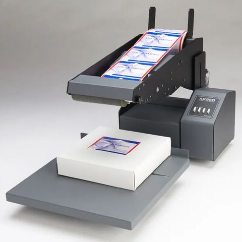 PRIMERA AP550 SEMI-AUTO FLAT-SURFACE LABEL APPLICATOR