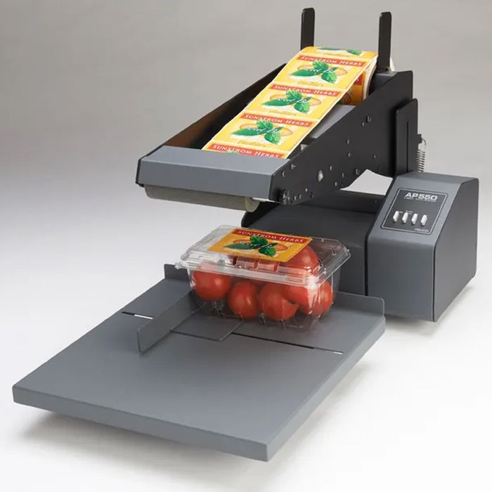 PRIMERA AP550 SEMI-AUTO FLAT-SURFACE LABEL APPLICATOR