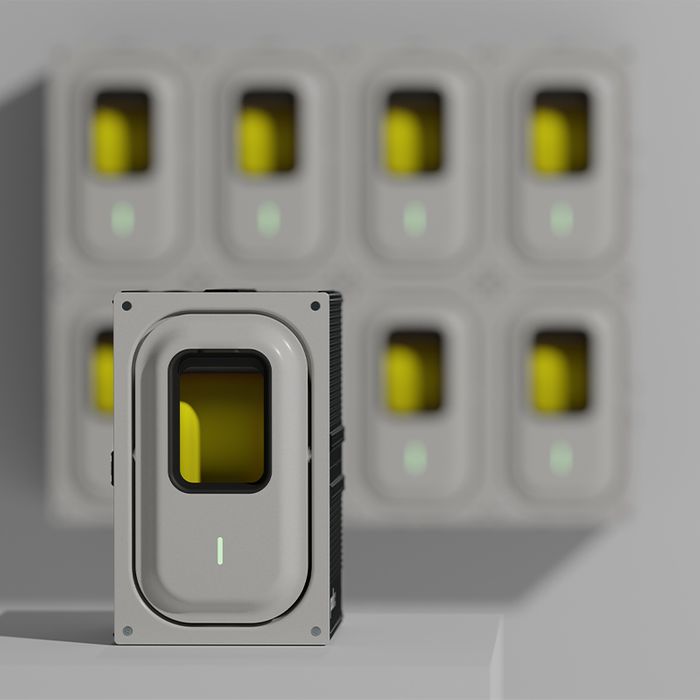 10 PODLOC BASE SUPPORTS 2 X VERTICAL 5 BAYS LOCKABLE DOORS
