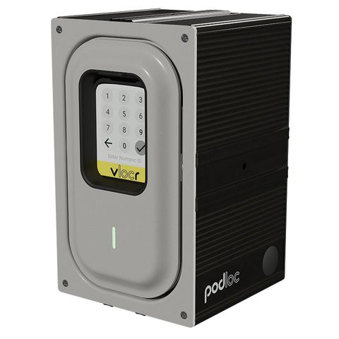 SINGLE LOCKING AND CHARGING PODLOC MODULE (WALL MOUNTABLE)