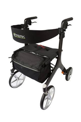 Ellipse SuperLite Carbon Fibre Rollator - Black Large