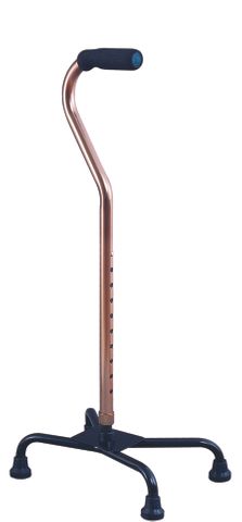 Peak Quad Cane - Black - Small