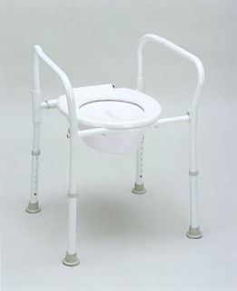 Peak Aluminium Folding Over Toilet Aid With Lid And Bowl 9346376011020