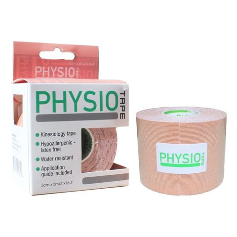 Physio Tape Beige Roll - 5cm x 5m