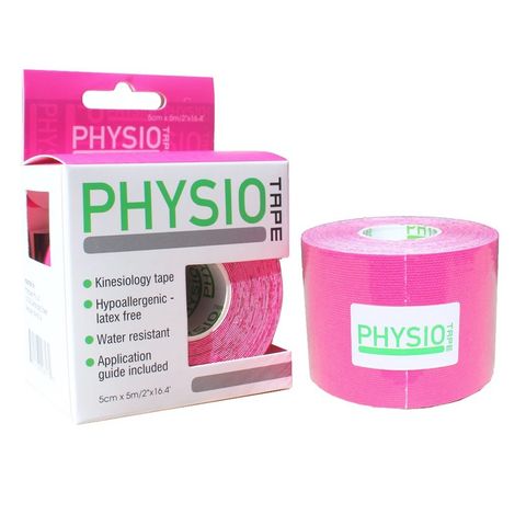 Physio Tape Pink Roll - 5cm x 5m