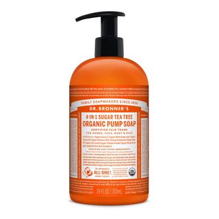 Dr Bronners 4 In 1 Sugar Tea Tree Pump Soap - 710ml