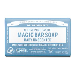 Dr Bronners Baby ALL-ONE Pure-Castile Magic Bar Soap 140g