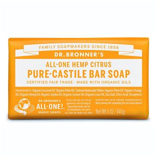 Dr Bronners Citrus Castile Bar Soap 140g