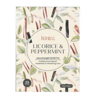 Kintra Licorice and Peppermint Tea - 25 Tea Bags 50g