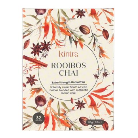 Kintra Rooibos Chai Tea - 32 Tea Bags 80g