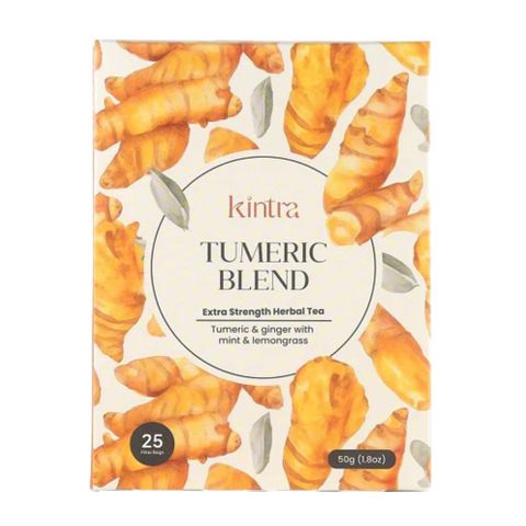 Kintra Tumeric Herbal Blend - 25 Tea Bags 50g