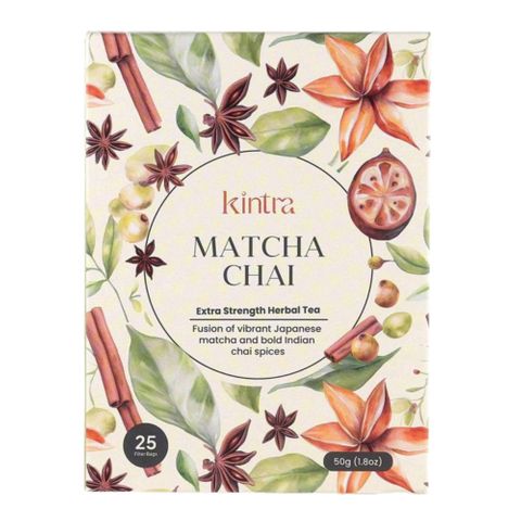 Kintra Matcha Chai Tea - 25 Tea Bags 50g