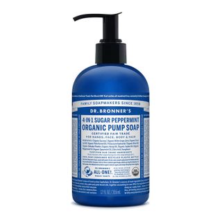 Dr Bronners 4 In 1 Sugar Sugar Peppermint Pump Soap - 355ml