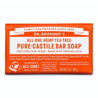 Dr Bronners Tea Tree Castile Bar Soap 140g