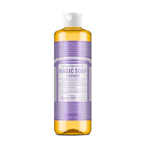 Dr Bronners Lavender 18-in-1 Pure-Castile Magic Soap 473ml