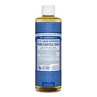 Dr Bronners Peppermint Castile Liquid Soap 473ml