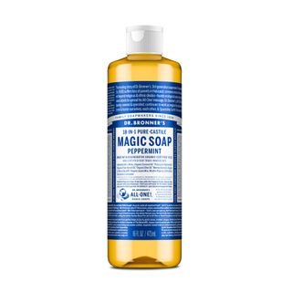Dr Bronners Peppermint 18-in-1 Pure-Castile Magic Soap 473ml