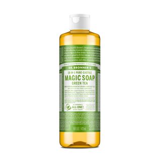 Dr Bronners Green Tea 18-in-1 Pure-Castile Magic Soap 473ml