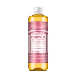 Dr Bronners Cherry Blossom 18-in-1 Pure-Castile Magic Soap 473ml