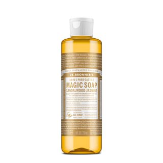 Dr Bronners Sandalwood Jasmine 18-in-1 Pure-Castile Magic Soap 237ml