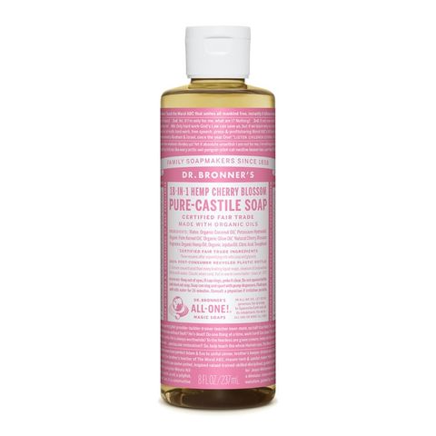 Dr Bronners Cherry Blossom Castile Liquid Soap 237ml