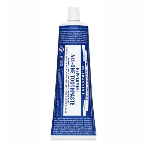 Dr Bronners Peppermint All One Toothpaste - 140g