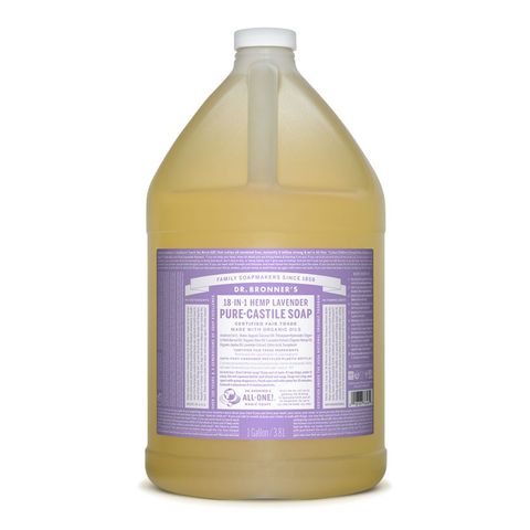 Dr Bronners Lavender Castile Liquid Soap 3.78L