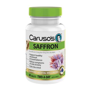 Carusos Natural Health Saffron 60 Tablets