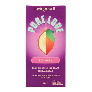 [] Loving Earth Dark Chocolate Bar - 80g (Refrigerated)