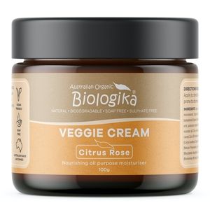 Biologika Citrus Rose Veggie Cream - 100g