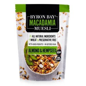 Byron Bay Muesli Almond & Hemp Muesli - 400g