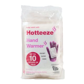 Hotteeze Hand Warmers 10 Pads - 1 Pack