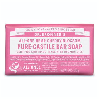 Dr Bronners Cherry Bloss Castile Bar Soap 140g