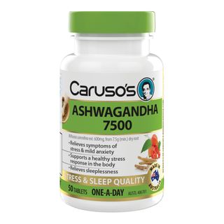 Carusos Natural Health Ashwagandha 50 Tablets