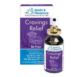 Martin and Pleasance Cravings Relief Homeopathic Spray - 25ml