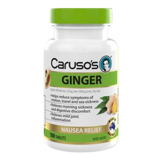 Carusos Natural Health Ginger 100 Tablets