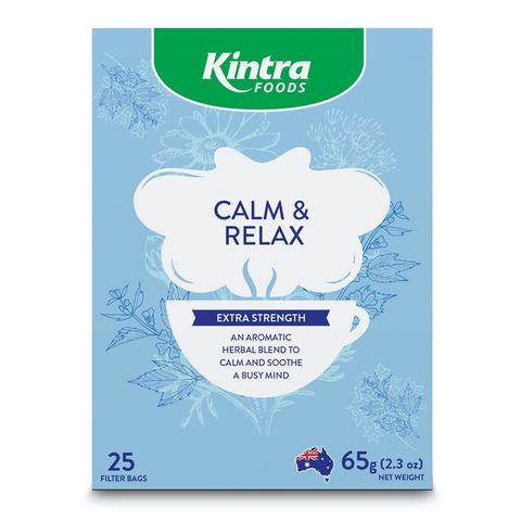 Kintra Calm & Relax Tea - 25 Tea Bags 65g