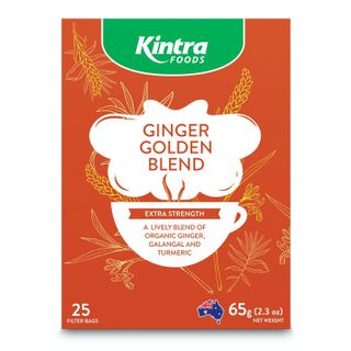 Kintra Ginger Golden Blend Tea - 25 Tea Bags 65g