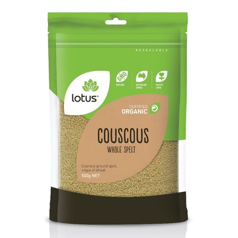 Lotus Organic Whole Spelt Couscous - 500g