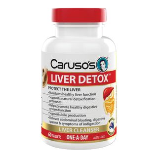 Carusos Natural Health Liver Detox 60 Tablets