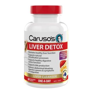 Carusos Natural Health Liver Detox 60 Tablets