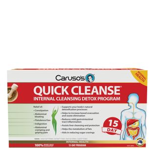 Carusos Natural Health Quick Cleanse 15 Day Detox Kit